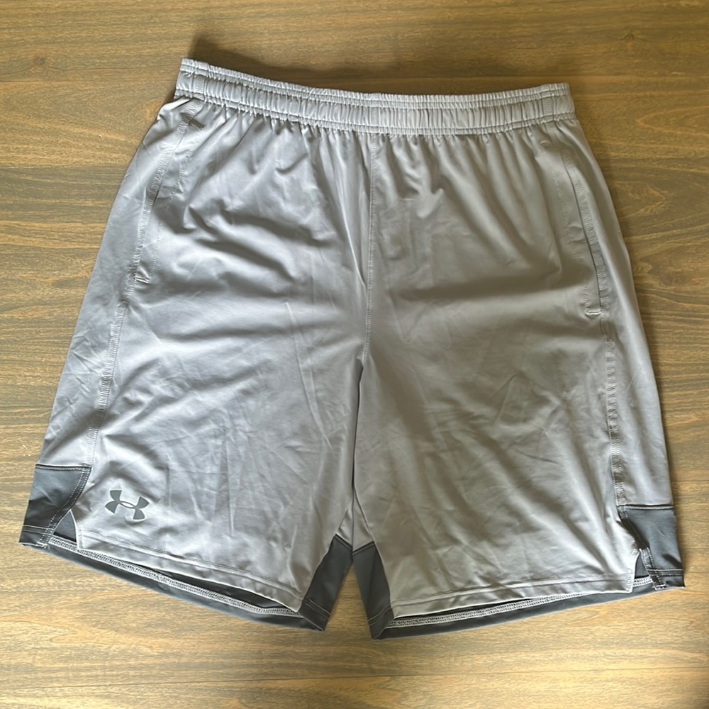 Under Armour Gray Athletic Shorts